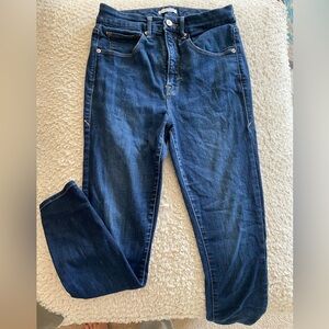 Good American Jeans, good legs crop, size 10/30